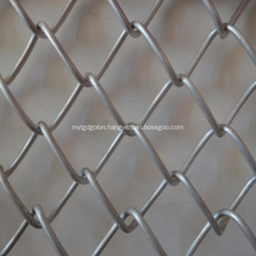 galvanized chain link fence